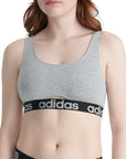 Adidas Underwear阿迪達斯內衣ACCO - SCOOP BRALETTE運動内衣-灰色