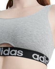 Adidas Underwear阿迪達斯內衣ACCO - SCOOP BRALETTE運動内衣-灰色