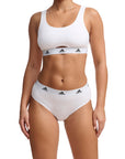 Adidas Underwear阿迪達斯內衣ACCO - SCOOP BRALETTE運動内衣-白色