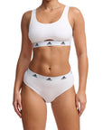 Adidas Underwear阿迪達斯內衣ACCO - BIKINI BRIEF運動內褲-白色