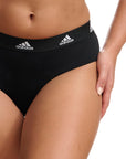 Adidas Underwear阿迪達斯內衣ACCO - 3 PK BIKINI BRIEF運動內褲-黑色/白色/灰色