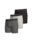 Adidas Underwear阿迪達斯內衣3PK BOXER BRIEF運動平角內褲-混色