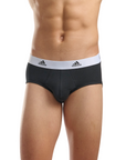 Adidas Underwear阿迪達斯內衣3PK BRIEF運動三角內褲-黑色