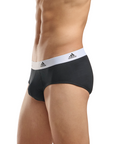 Adidas Underwear阿迪達斯內衣3PK BRIEF運動三角內褲-黑色