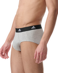 Adidas Underwear阿迪達斯內衣3PK BRIEF運動三角內褲-混色