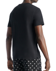 Adidas Underwear阿迪達斯內衣2PK CREW NECK T-SHIRT運動短袖-黑色