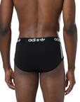 Adidas Underwear阿迪達斯內衣3PK BRIEF運動三角內褲-黑色
