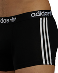 Adidas Underwear阿迪達斯內衣3PK TRUNK運動三角內褲-黑色