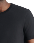 Adidas Underwear阿迪達斯內衣2PK CREW NECK T-SHIRT運動短袖-黑色