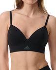 Adidas Underwear阿迪達斯內衣ASMS - WIRELESS BRA運動内衣-黑色