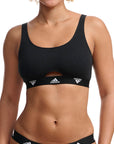 Adidas Underwear阿迪達斯內衣ACCO - SCOOP BRALETTE運動内衣-黑色