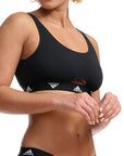 Adidas Underwear阿迪達斯內衣ACCO - SCOOP BRALETTE運動内衣-黑色