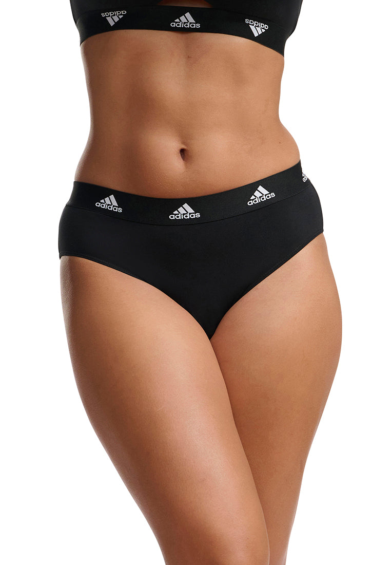 Adidas Underwear阿迪達斯內衣ACCO - 3 PK BIKINI BRIEF運動內褲-黑色/白色/灰色