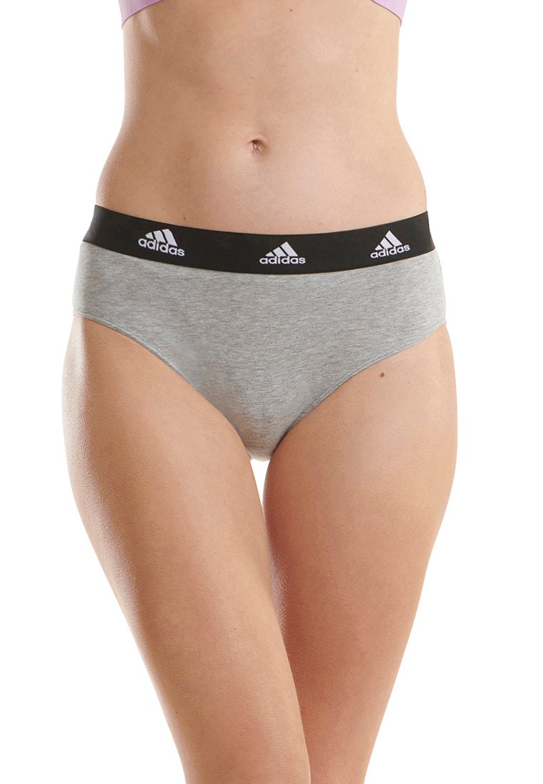 Adidas Underwear阿迪達斯內衣ACCO - 3 PK BIKINI BRIEF運動內褲-黑色/白色/灰色
