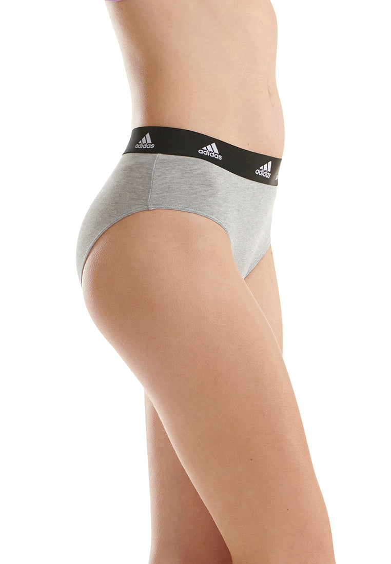 Adidas Underwear阿迪達斯內衣ACCO - 3 PK BIKINI BRIEF運動內褲-黑色/白色/灰色
