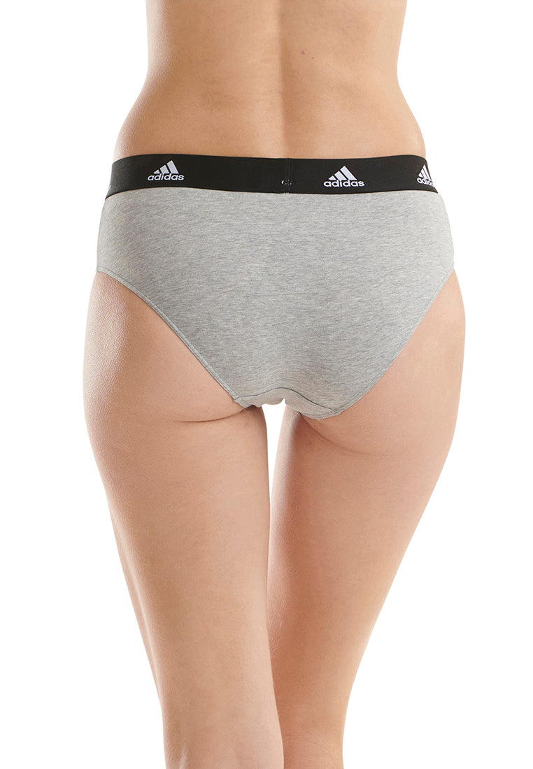 Adidas Underwear阿迪達斯內衣ACCO - 3 PK BIKINI BRIEF運動內褲-黑色/白色/灰色