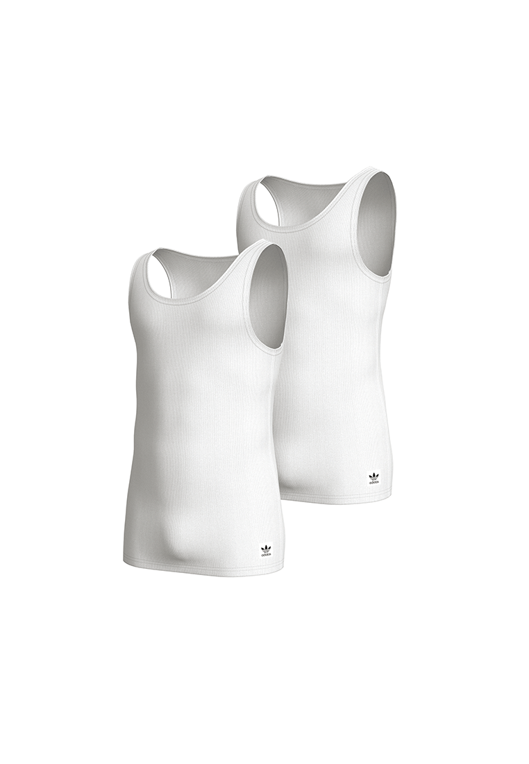 Adidas Underwear阿迪達斯內衣2PK TANK TOP運動背心-白色