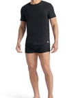 Adidas Underwear阿迪達斯內衣3PK CREW NECK T-SHIRT運動短袖
