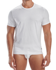 Adidas Underwear阿迪達斯內衣2PK CREW NECK T-SHIRT運動短袖-白色