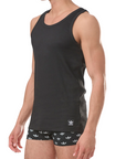 Adidas Underwear阿迪達斯內衣2PK TANK TOP運動背心-黑色