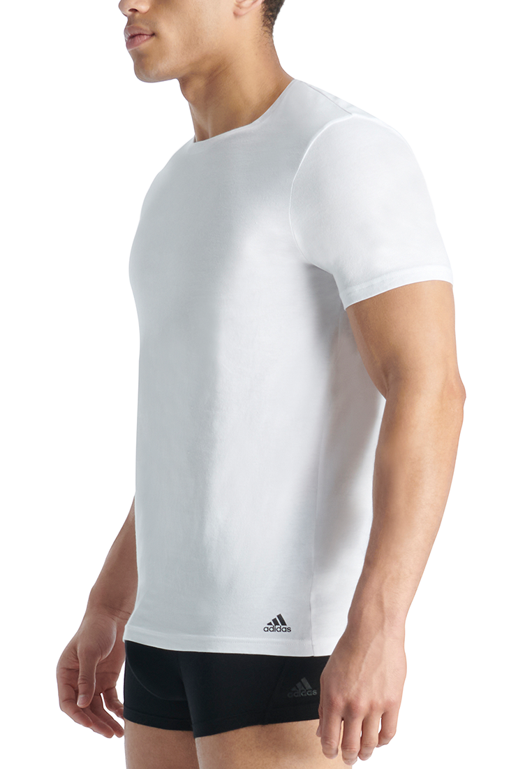 Adidas Underwear阿迪達斯內衣3PK CREW NECK T-SHIRT運動短袖