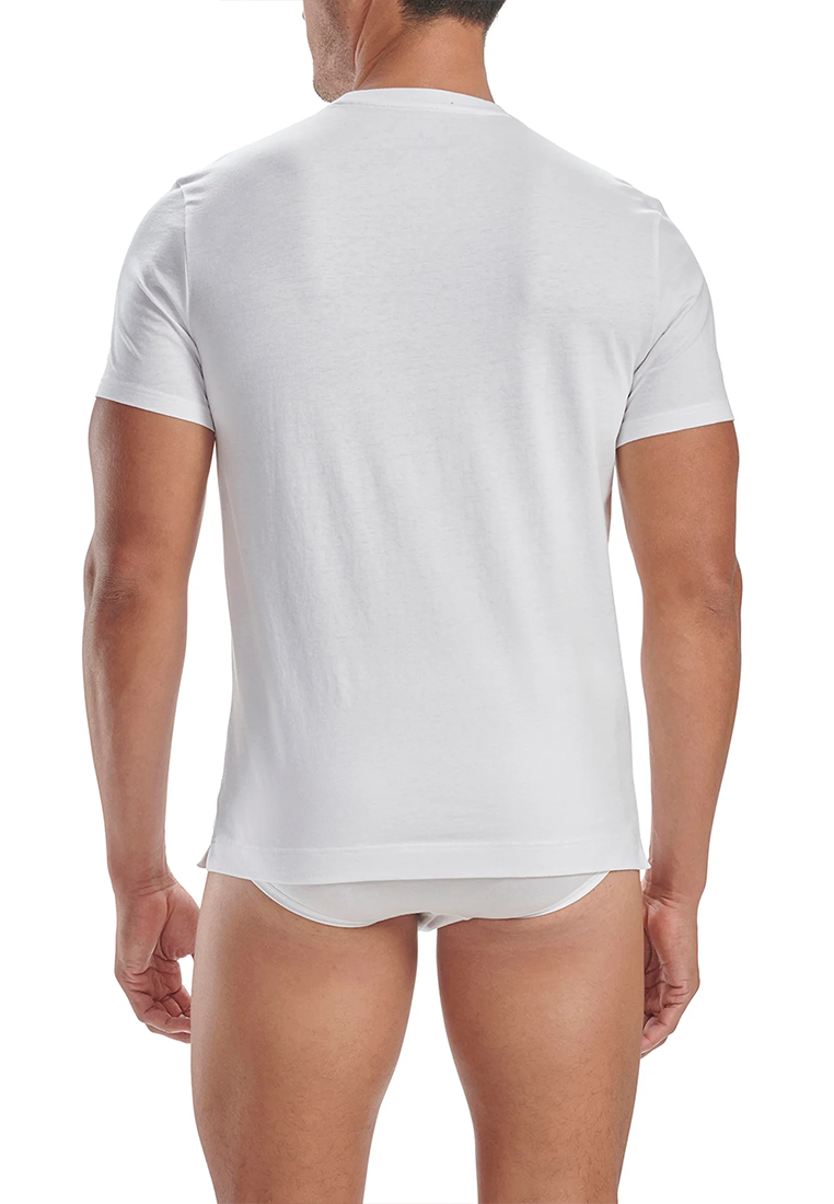 Adidas Underwear阿迪達斯內衣2PK CREW NECK T-SHIRT運動短袖-白色