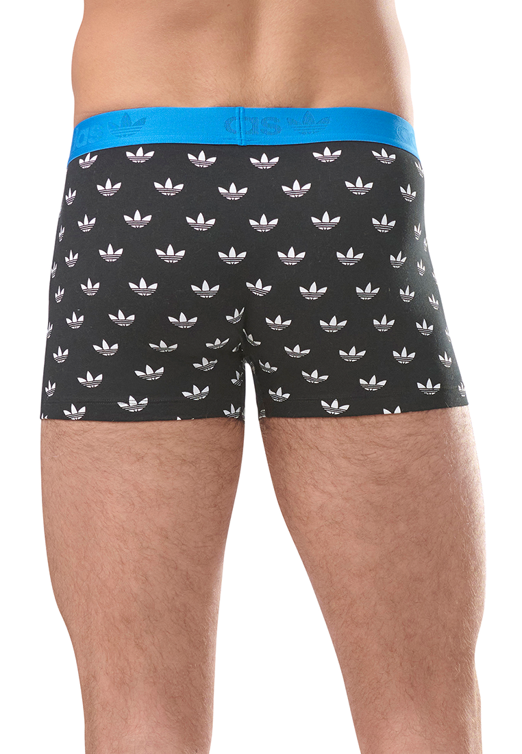 Adidas Underwear阿迪達斯內衣2PK TRUNK運動平角內褲-黑色