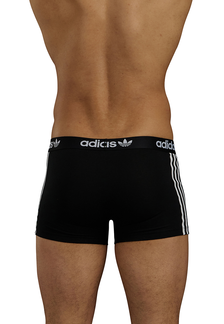 Adidas Underwear阿迪達斯內衣3PK TRUNK運動三角內褲-黑色