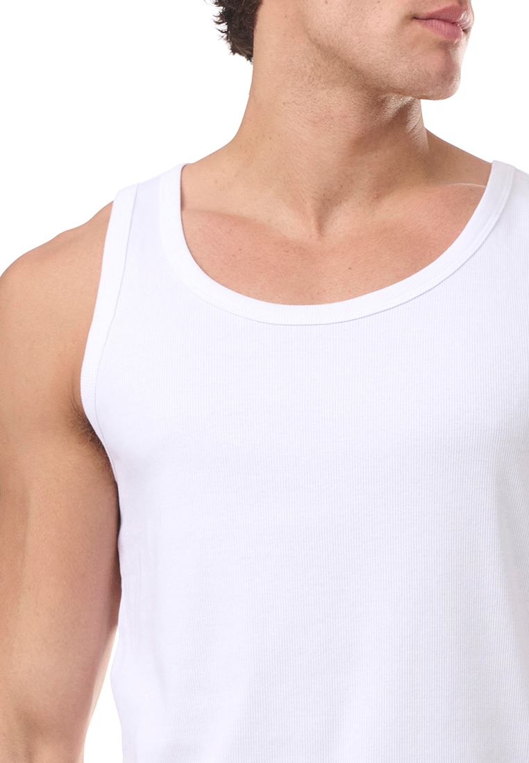 Adidas Underwear阿迪達斯內衣2PK TANK TOP運動背心-白色