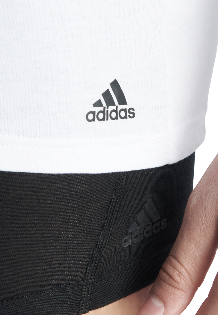 Adidas Underwear阿迪達斯內衣3PK CREW NECK T-SHIRT運動短袖