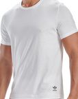 Adidas Underwear阿迪達斯內衣2PK CREW NECK T-SHIRT運動短袖-白色
